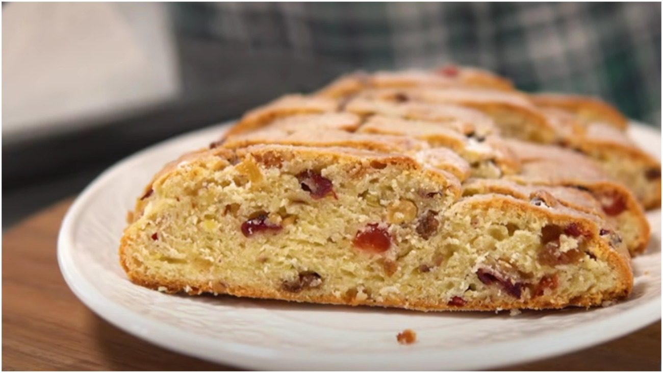 Рецепт різдвяного штолена без грама дріжджів