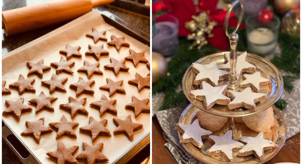 Коробочка без цього марципанового печива, як Різдво без ялинки: форма завжди у вигляді Віфлеємської Зірки 