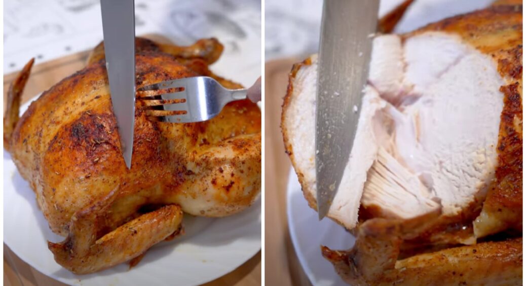 До святкового меню: простий рецепт соковитої курки цілком у духовці – вся річ у незвичайному маринад 
