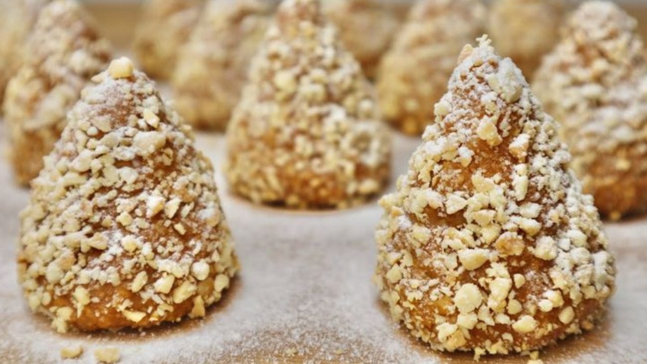 Рецепт тістечка Шишки, що прикрасить святковий стіл