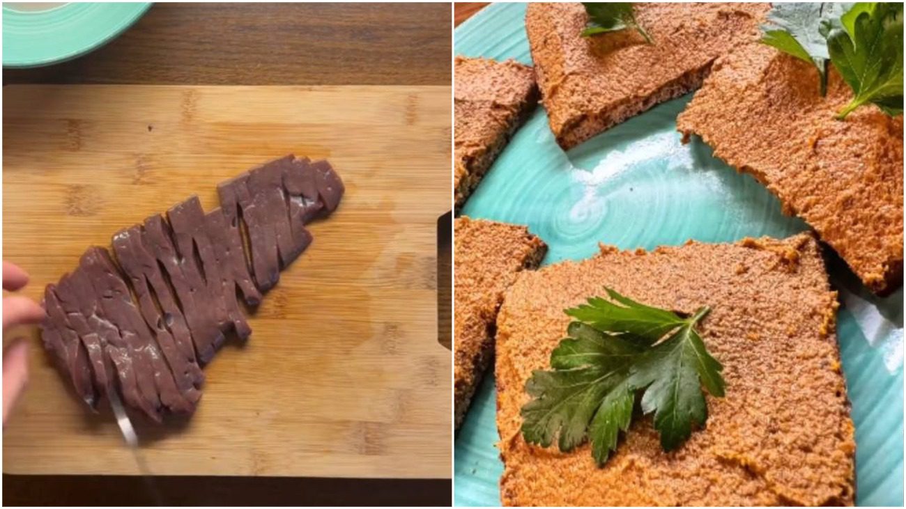 Домашній паштет із яловичої печінки