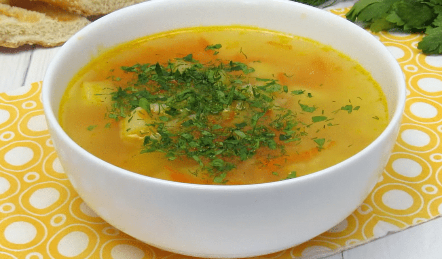 Простий рецепт приготування рисового супу без м'яса