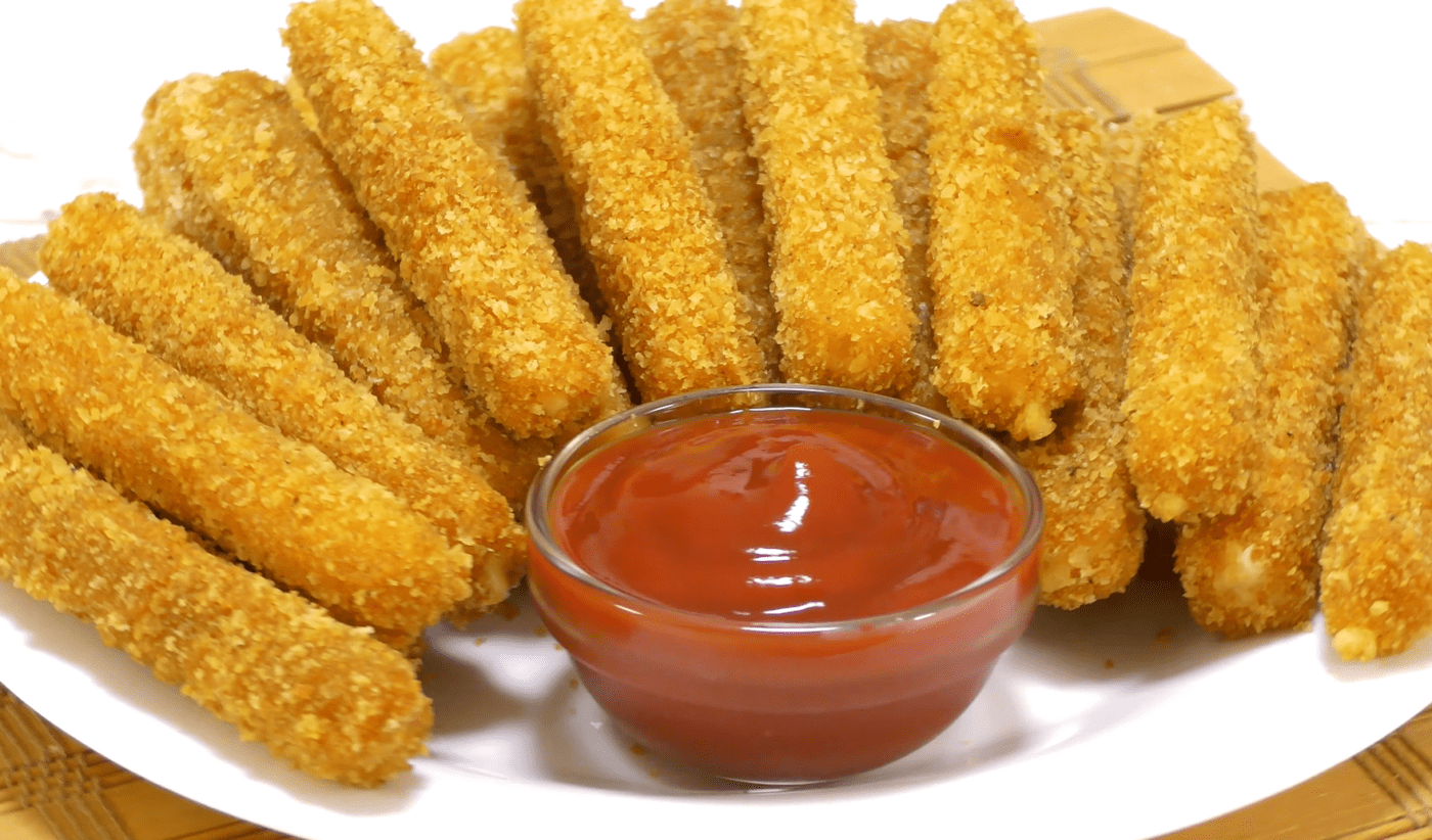 Рецепт приготування смаженого у паніровці сиру