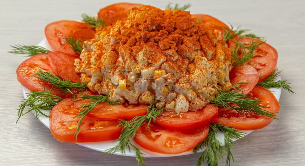 Сподобається всім, хто скуштує: салат “Африканська роза”. Шикарно, дуже смачно і з бюджетних продуктів 