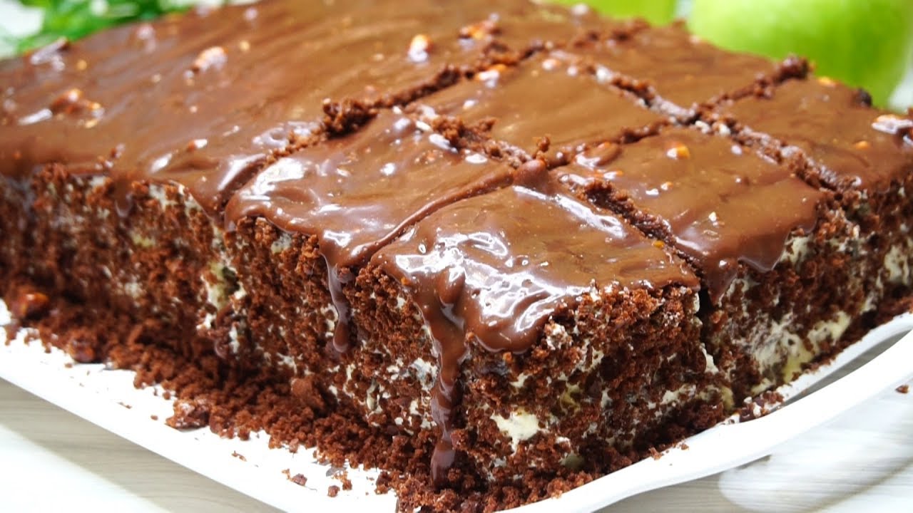 Рецепт приготування шоколадного пирога без борошна та олії 