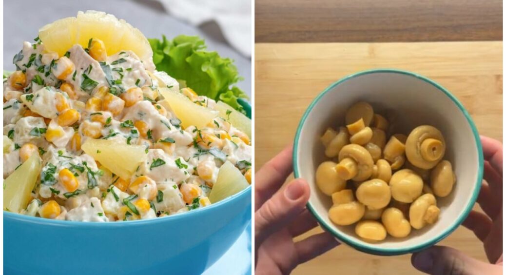 Абсолютно всі люблять цей салат: курочка, ананас та ще один новий інгредієнт – ідеальне поєднання 