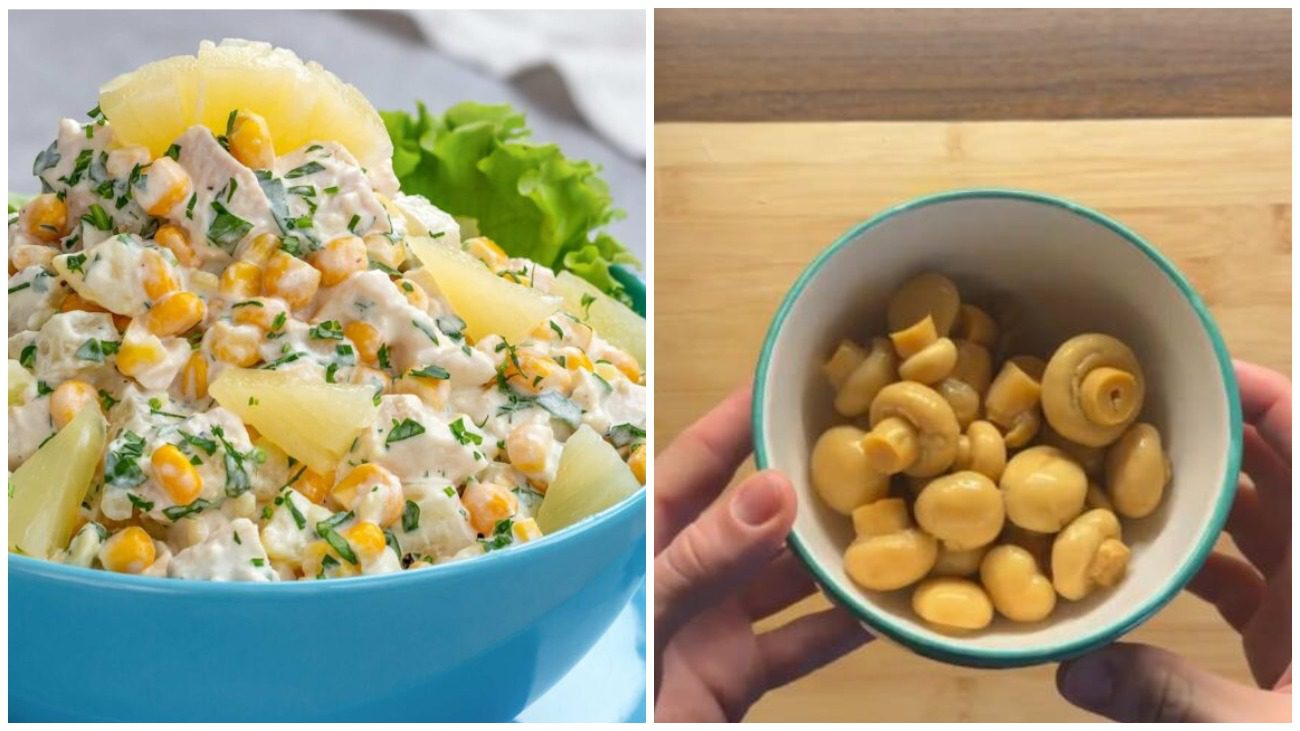 Рецепт святкового салату з курячої грудки