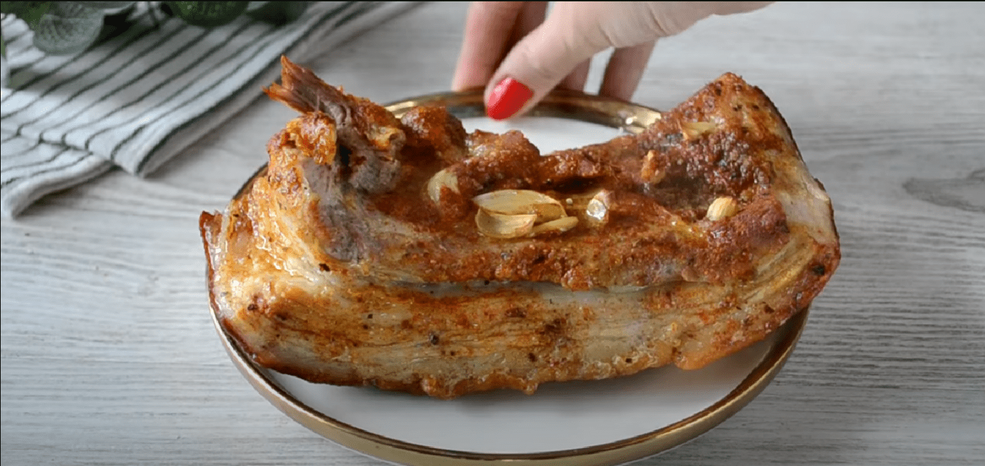 Рецепт смачного підчеревка: запечений в духовці в рукаві