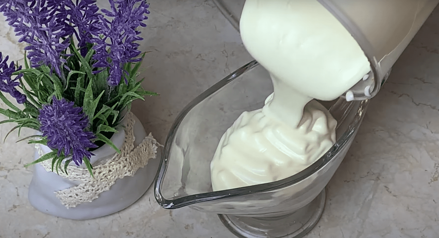 Рецепт приготування пісного майонезу без яєць та молока