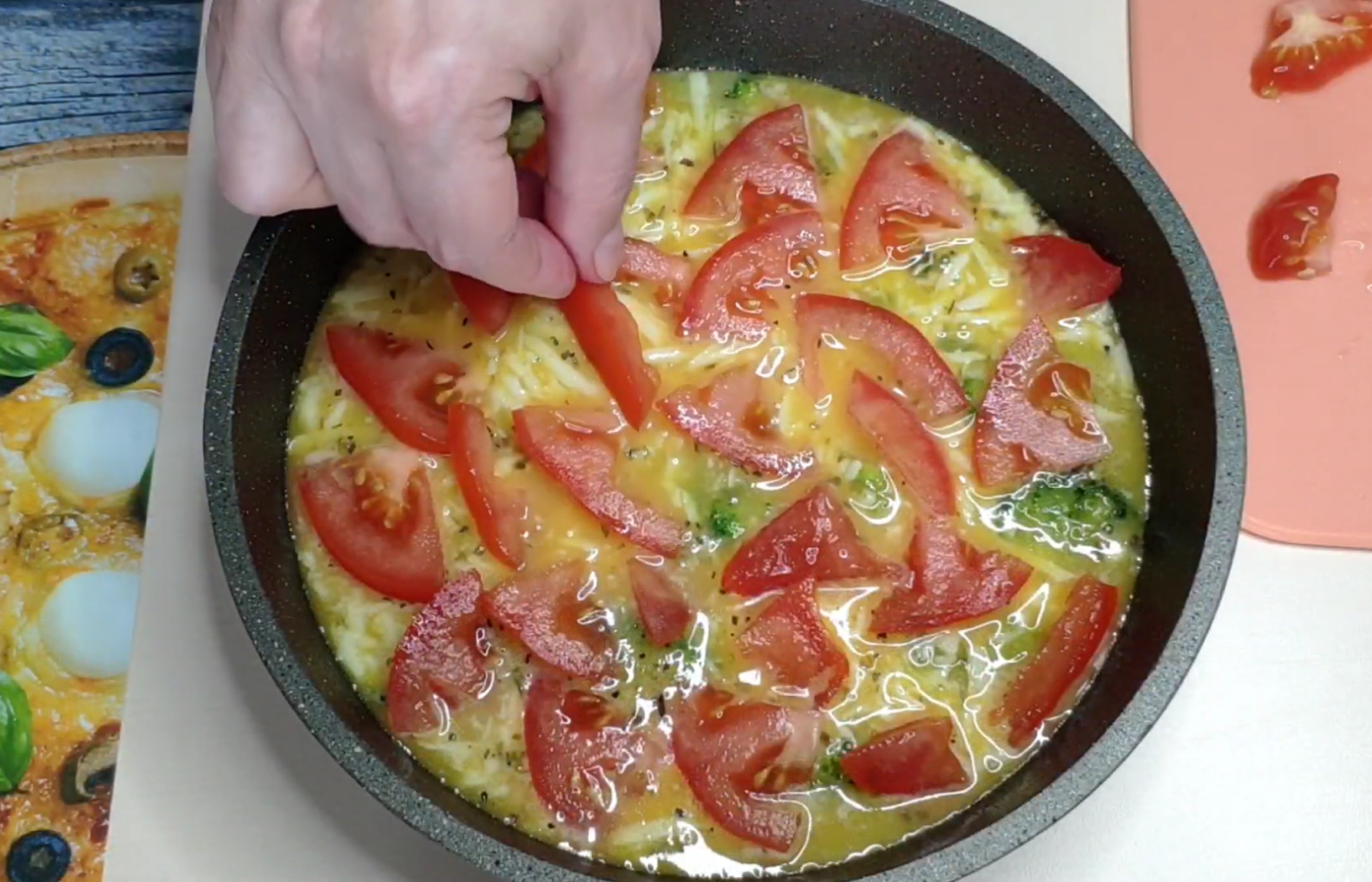 Рецепт приготування італійського омлету Фрітата з овочами