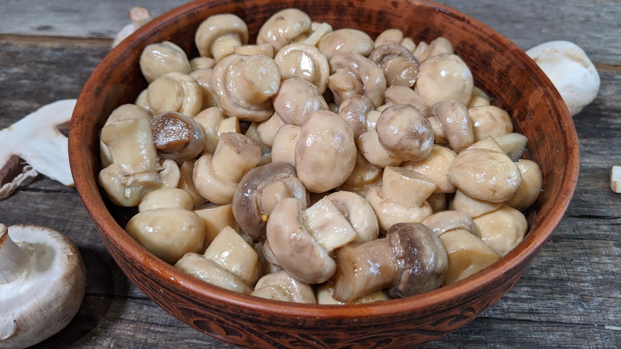 Рецепт приготування маринованих грибів