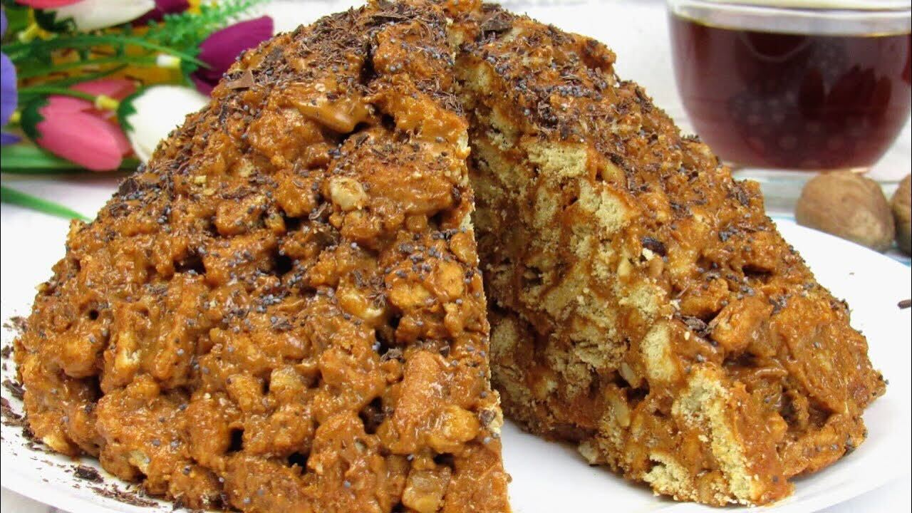 Торт Мурашник з печива за лічені хвилини: доступний швидкий десерт без випічки