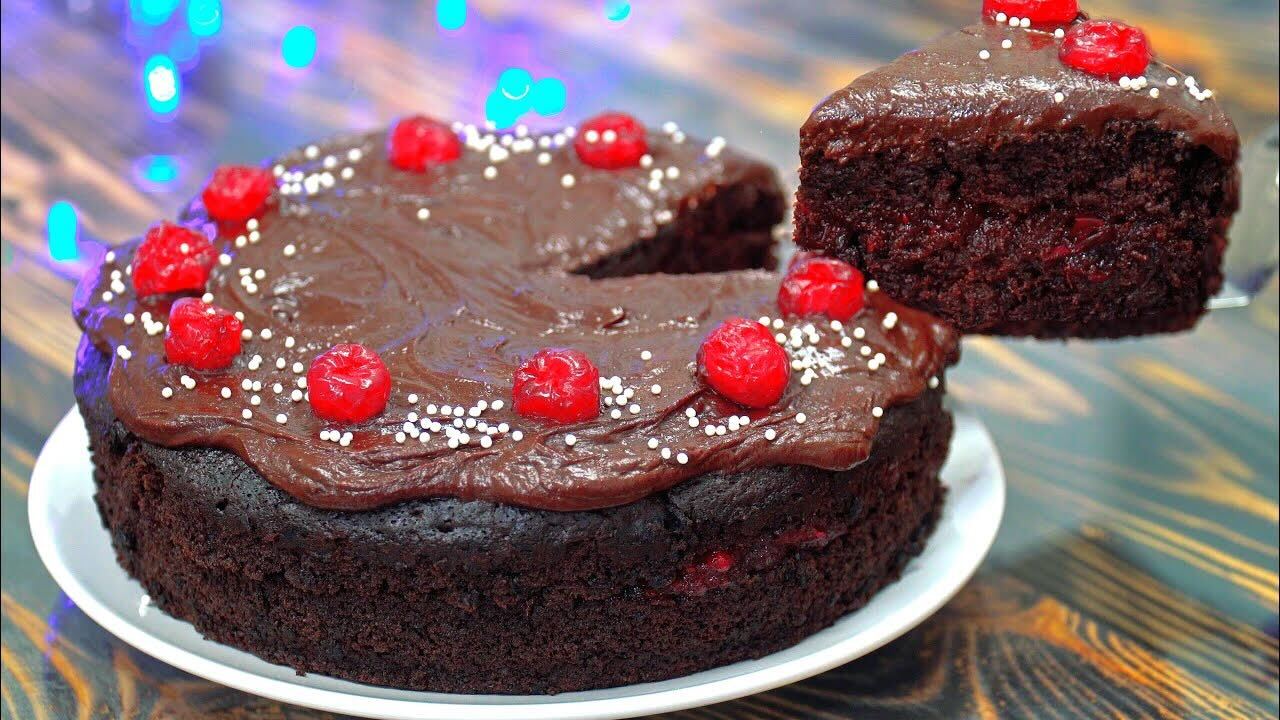 Пісний шоколадний торт