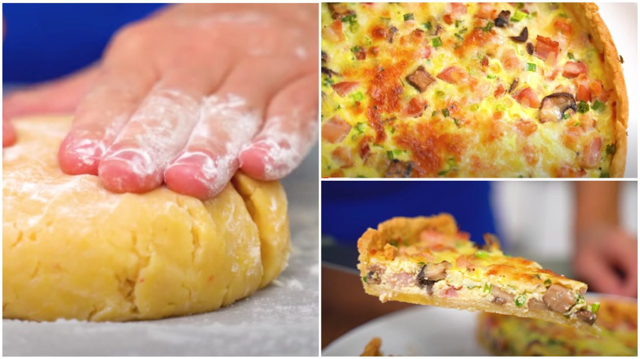 Рецепт французького пирога Кіш Лорен