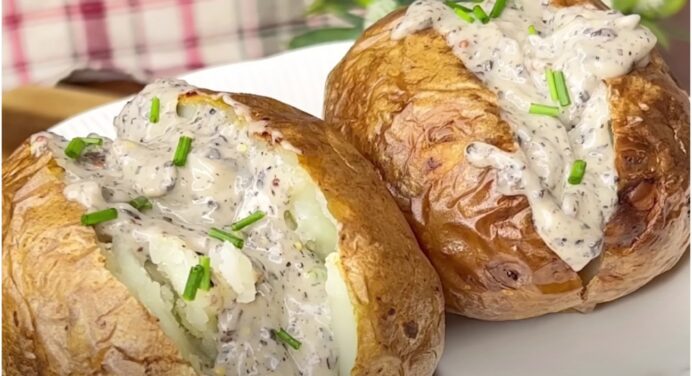 Одна француженка розповіла, як зазвичай готує картоплю: гарнір та соус в одній страві – на обід чи вечерю 