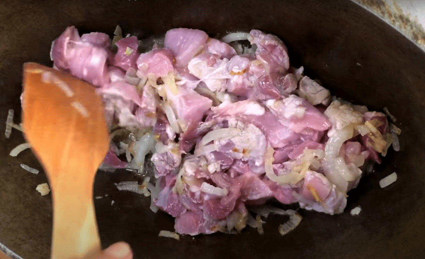 Рецепт приготування класичної печені зі свининою