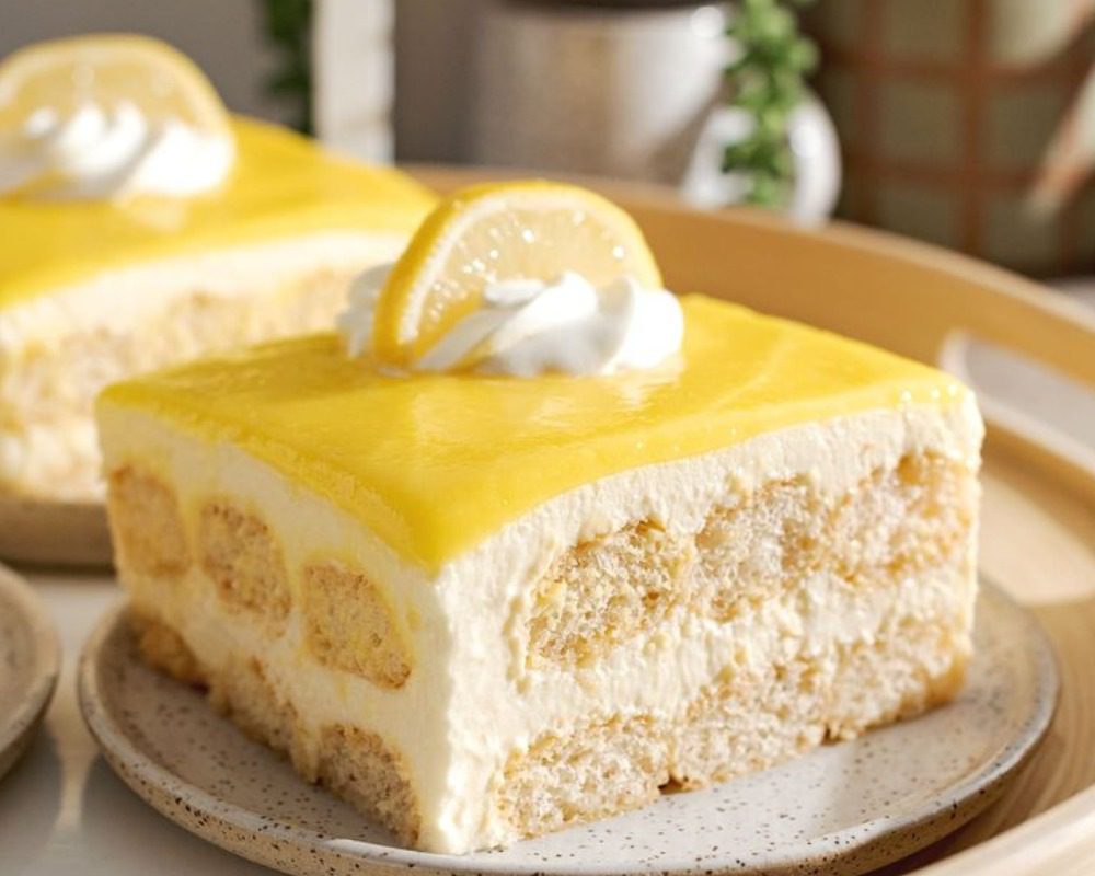 Рецепт трендового лимонного тістечка Тирамісу