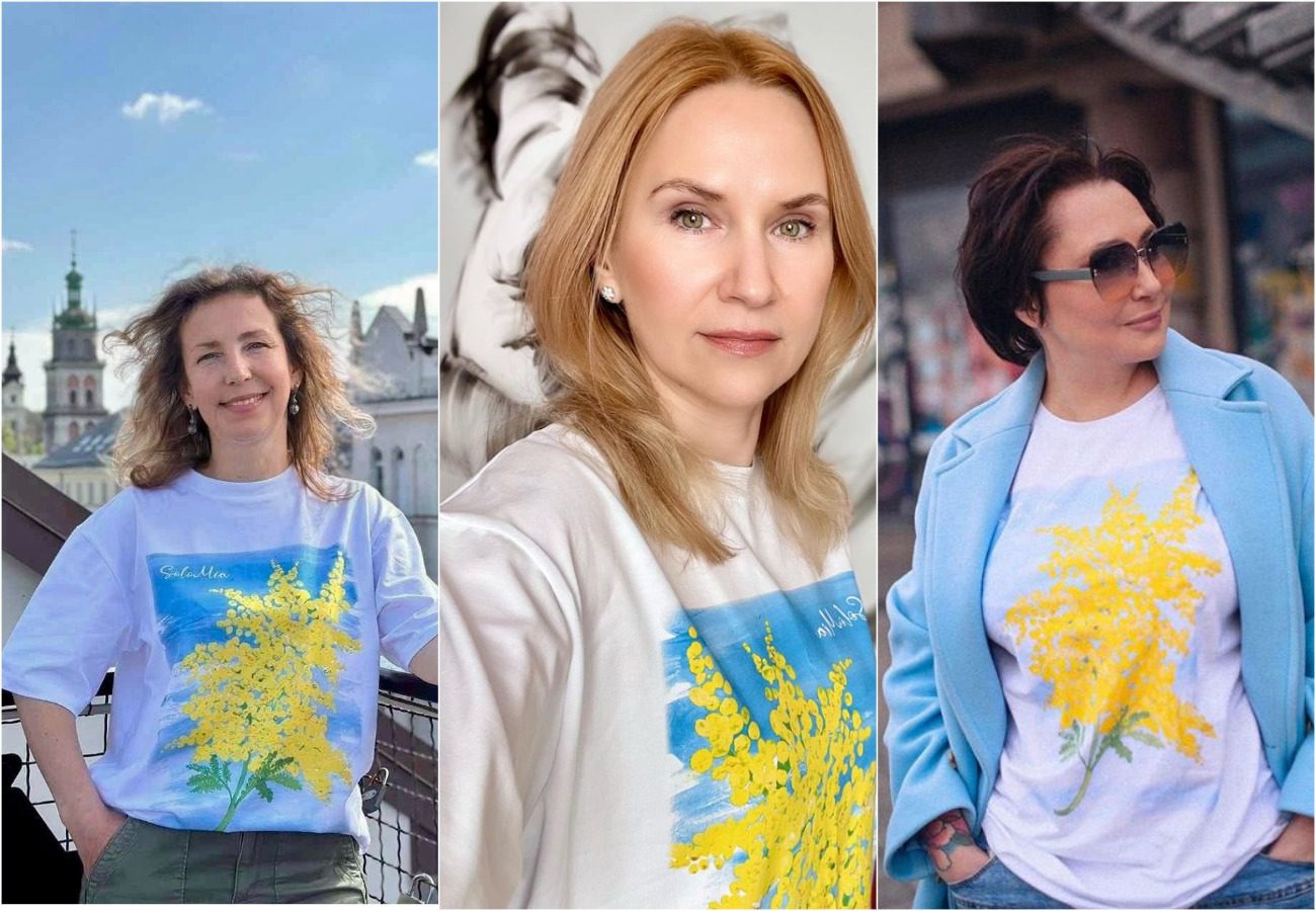 Футболки принтом дочки Олени Мозгової носять не тільки українські зірки