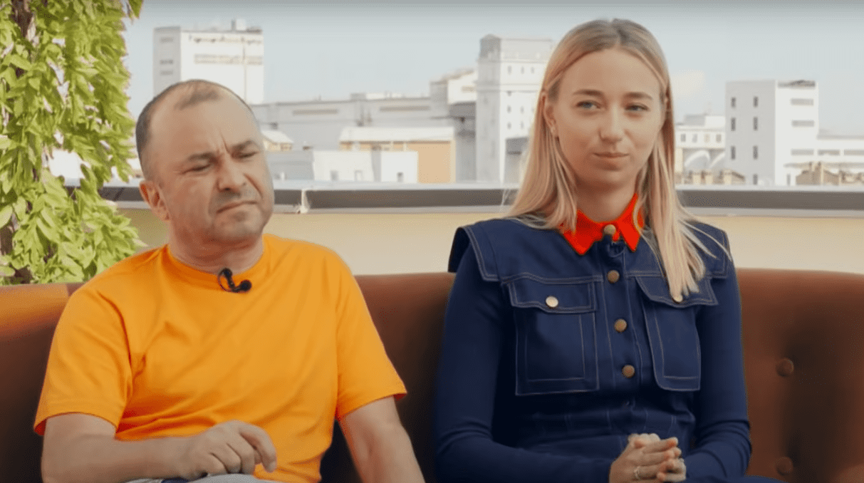 Катерина Репяхова та Віктор Павлік на першому спільному інтерв'ю