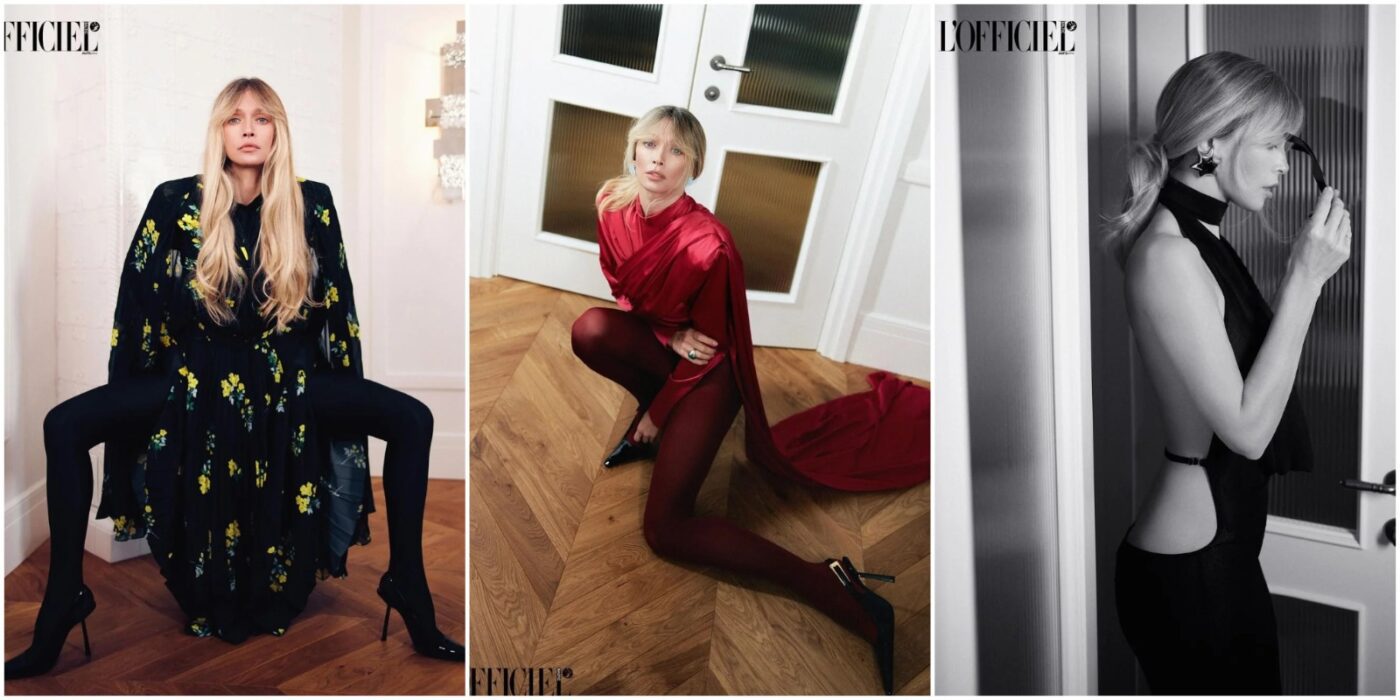 Віра Брежнєва показала три розкішні вечірні сукні на різний смак