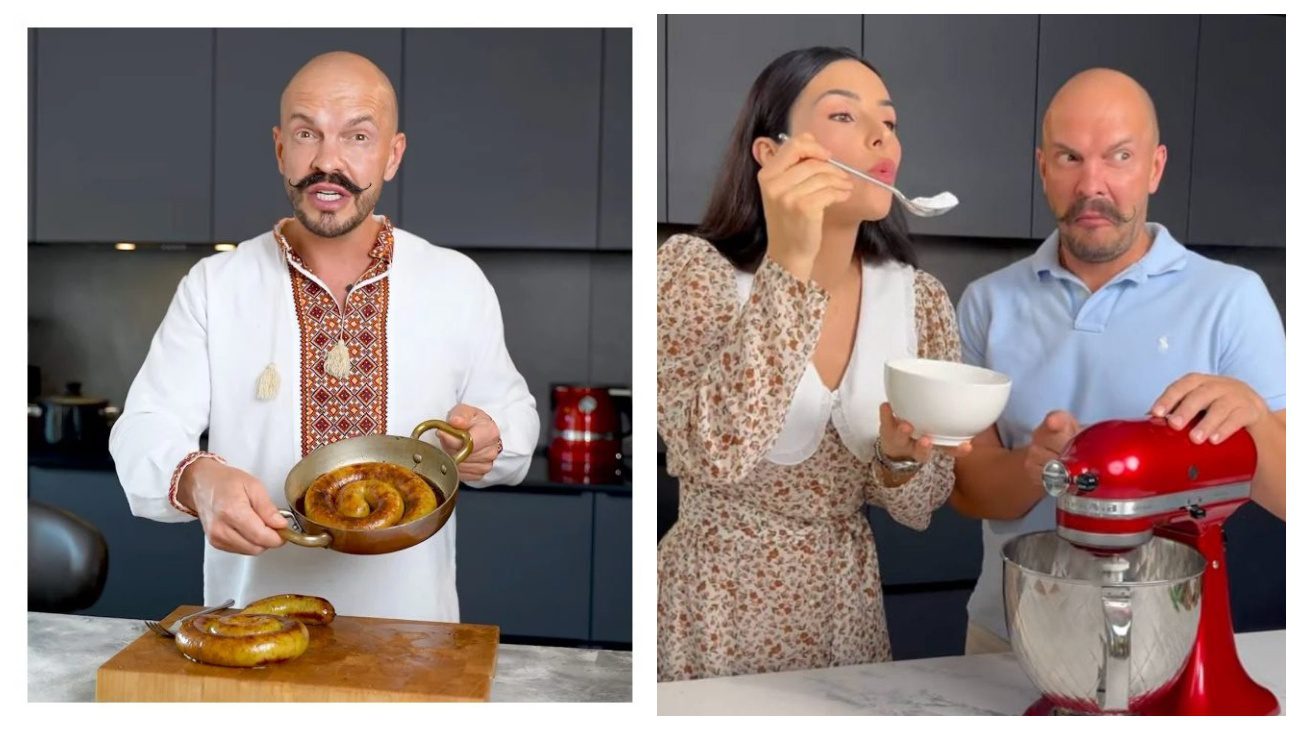 Володимир Ярославський показав, як приготувати домашню ковбасу