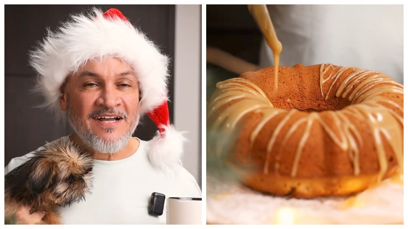 Ектор Хіменес-Браво показав, як готує Різдвяний пиріг 