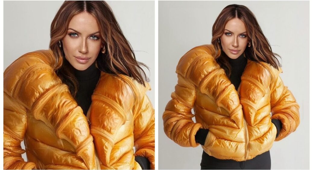 “Я ваш сніданок: Леся Нікітюк одяглася в куртку у стилі круасана – телеведучу хочеться з’їсти 