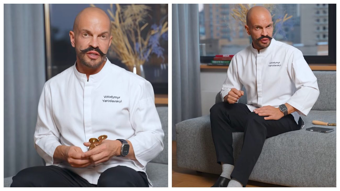 Володимир Ярославський показав, як виглядає без шефського кітеля