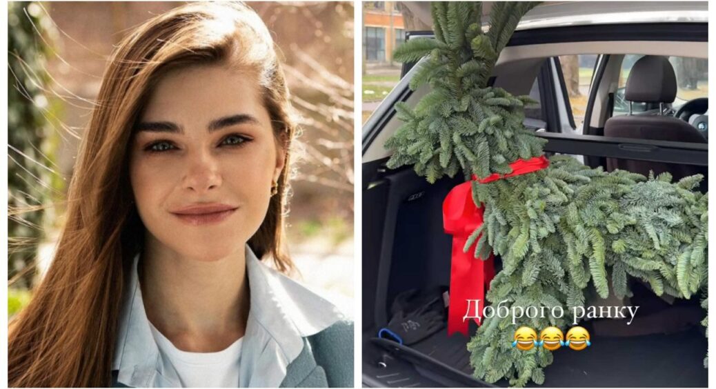 Жива ялинка у чудернацькій формі пса: дружина Остапчука показала, чим прикрашатиме дім 