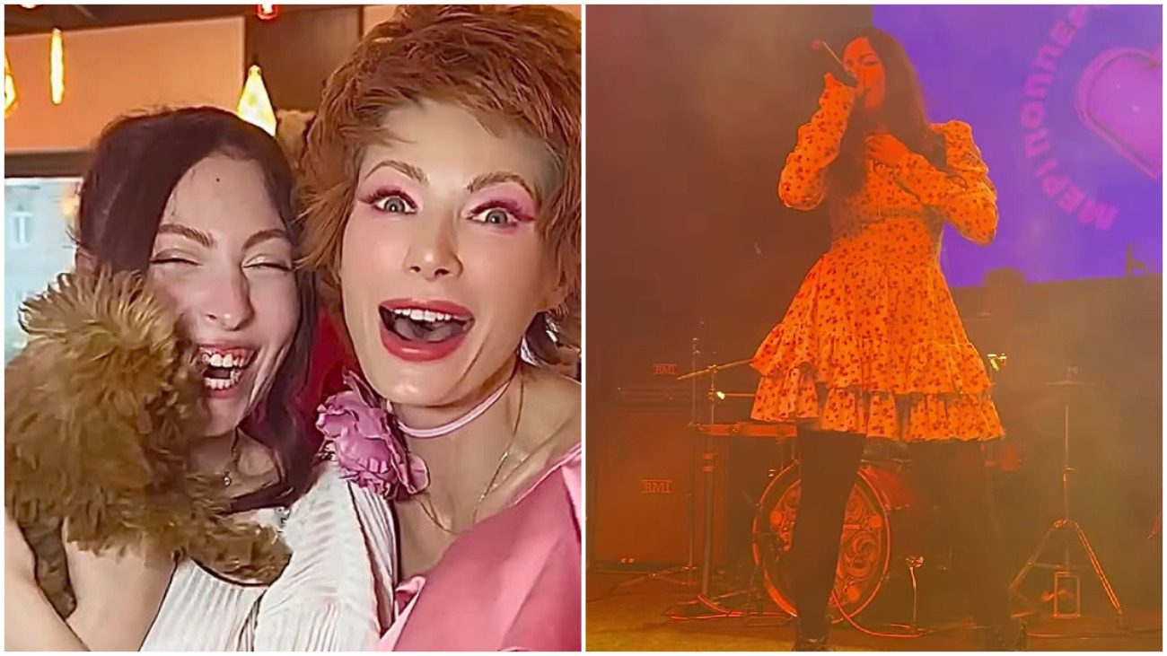 Олена-Крістіна Лебідь показала, що творилося на концерті Маші Полякової