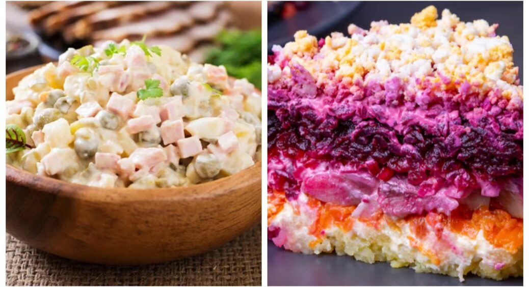 Що корисніше – олів’є чи оселедець під “шубою”? Ось в якій послідовності їсти новорічні салати 