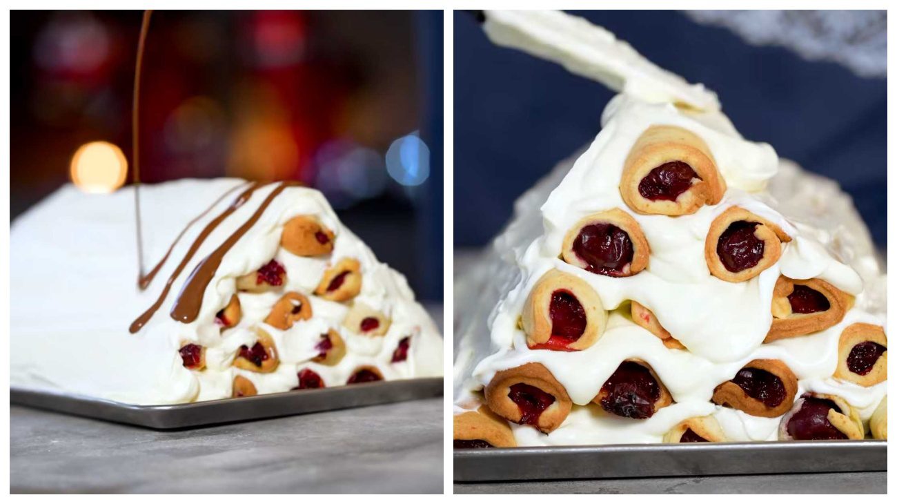 Володимир Ярославський показав, як приготувати торт Зимова вишня