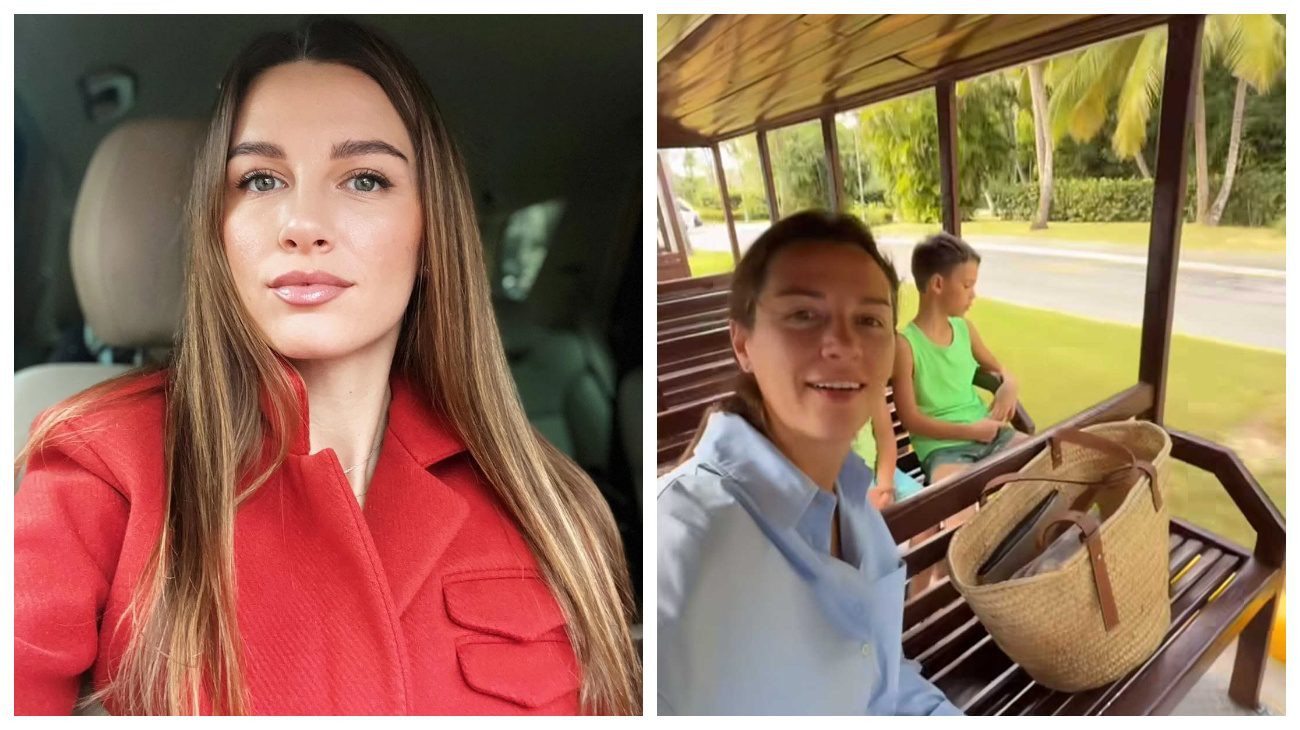Ксенія Мішина та Христина Решетнік показали, куди полетіли з дітьми до океану