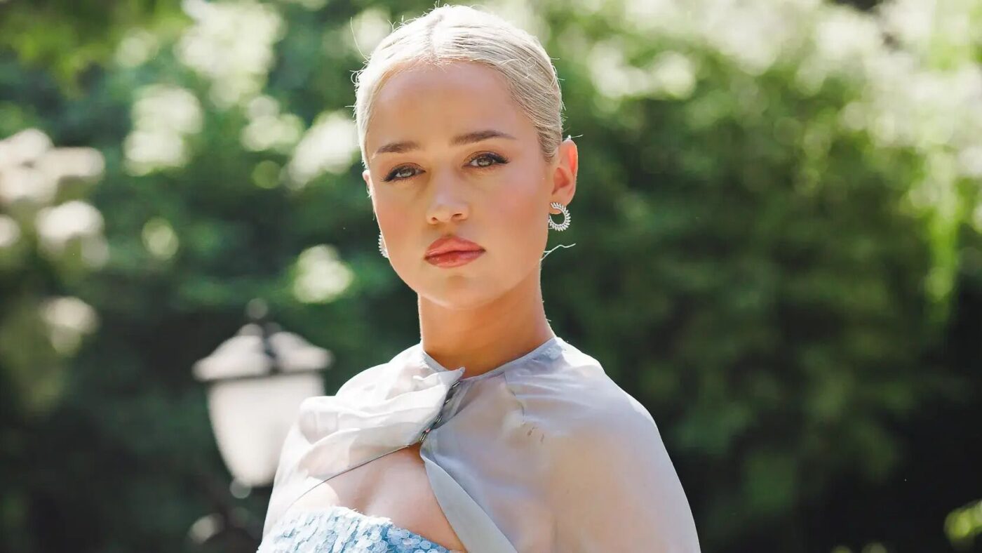 Інна Бєлєнь показала себе у весільній сукні