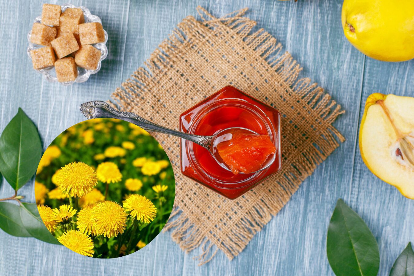 Рецепт солодкого варення із свіжої кульбаби із лимоном