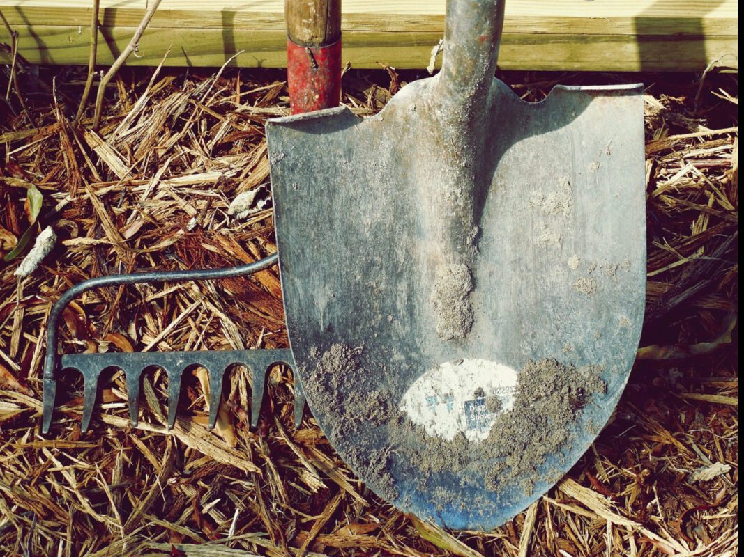 Експерт розповів, чим змастити лопату, щоб не прилипала земля
