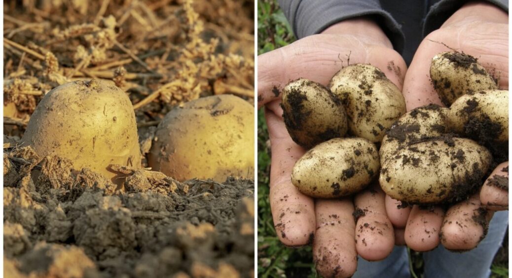 Посадив між картоплею — і зібрав удвічі більше: 1 схема, яка працює щороку як годинник 