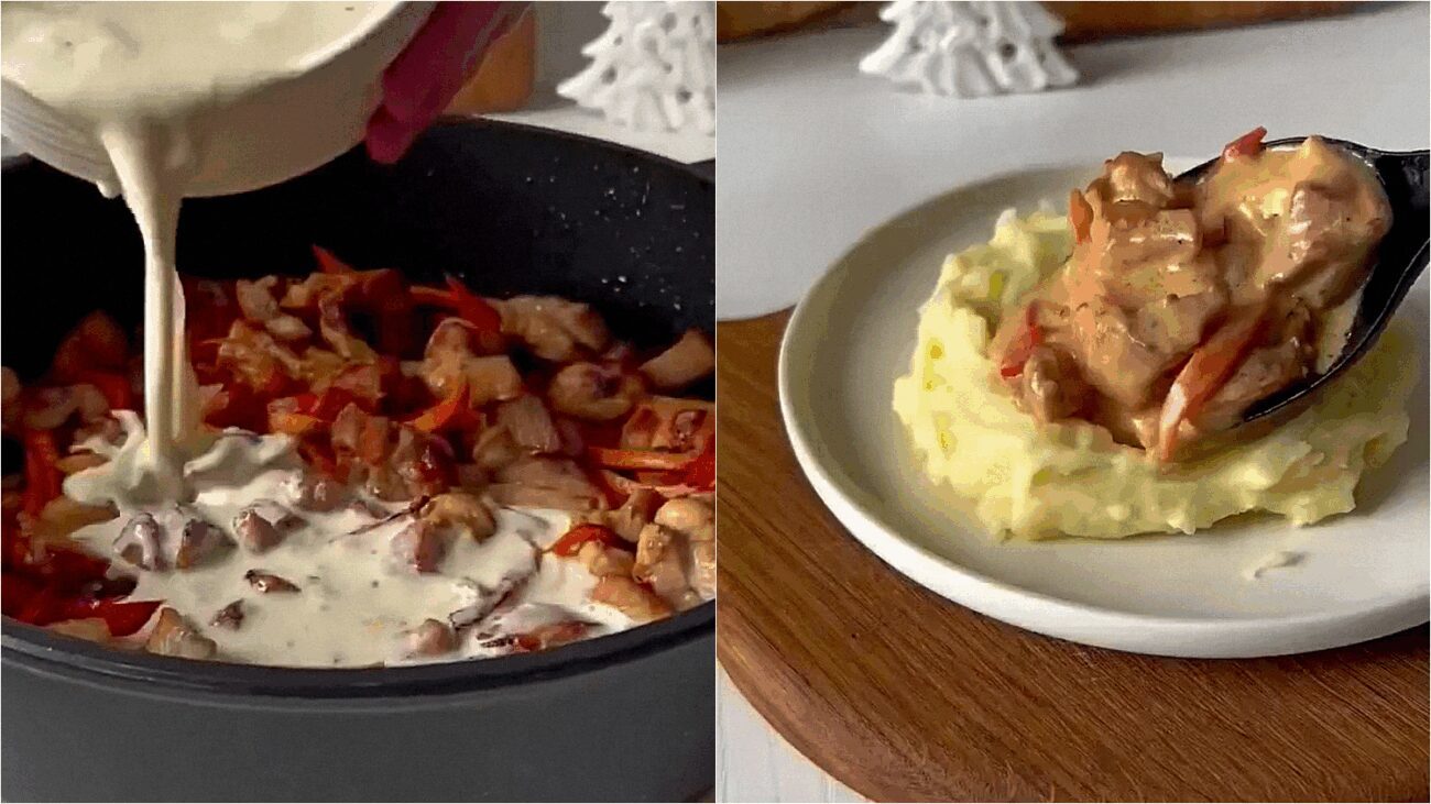 Кулінари поділилися швидким рецептом курки у сметанно-гірчичному соусі