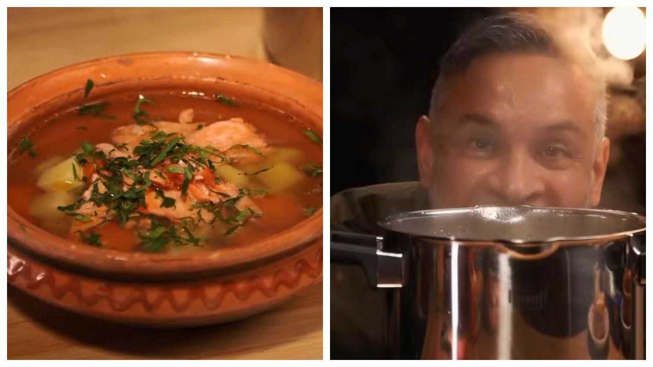 Ектор Хіменес-Браво показав, як приготувати бюджетну юшку з червоної риби