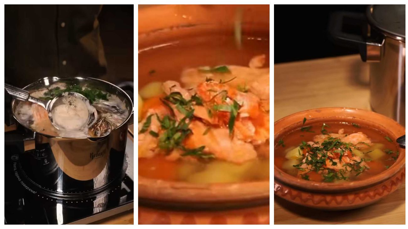 Ектор Хіменес-Браво показав, як приготувати бюджетну юшку з червоної риби