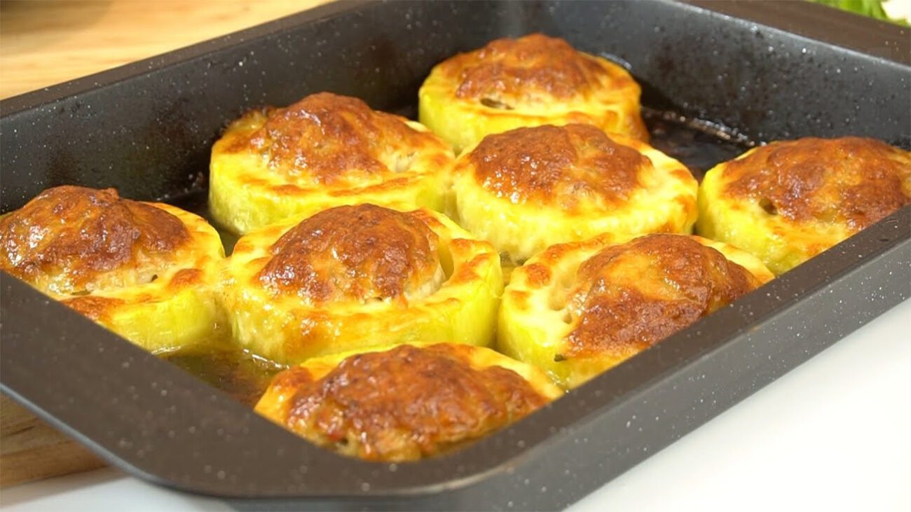 Фаршировані кабачки на вечерю