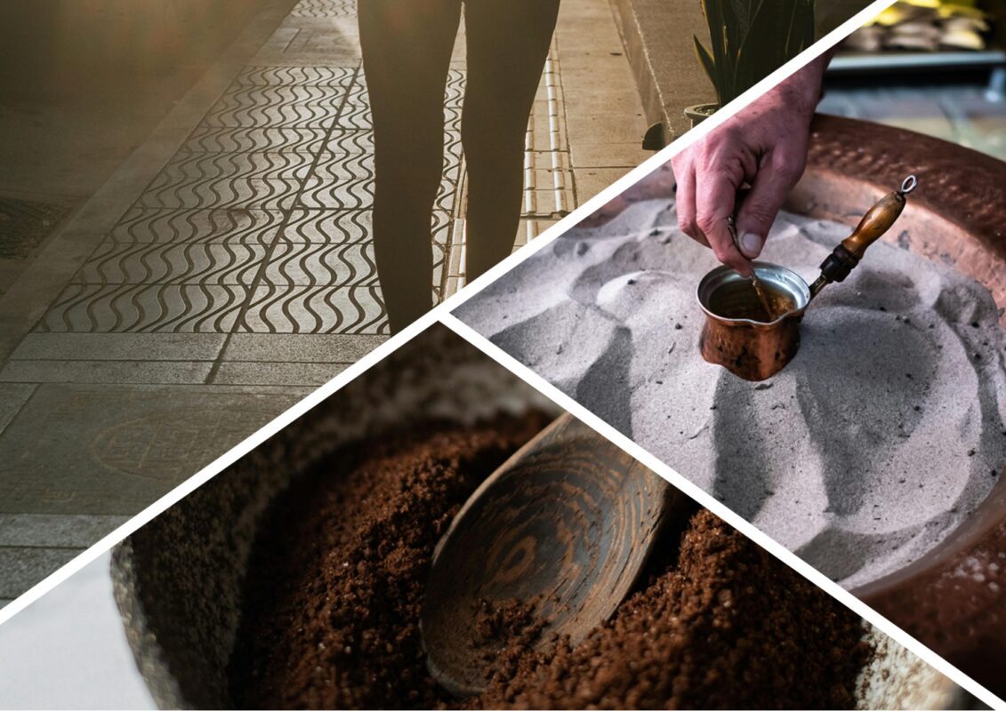 Кавову гущу використовуватимуть для виготовлення тротуарної плитки