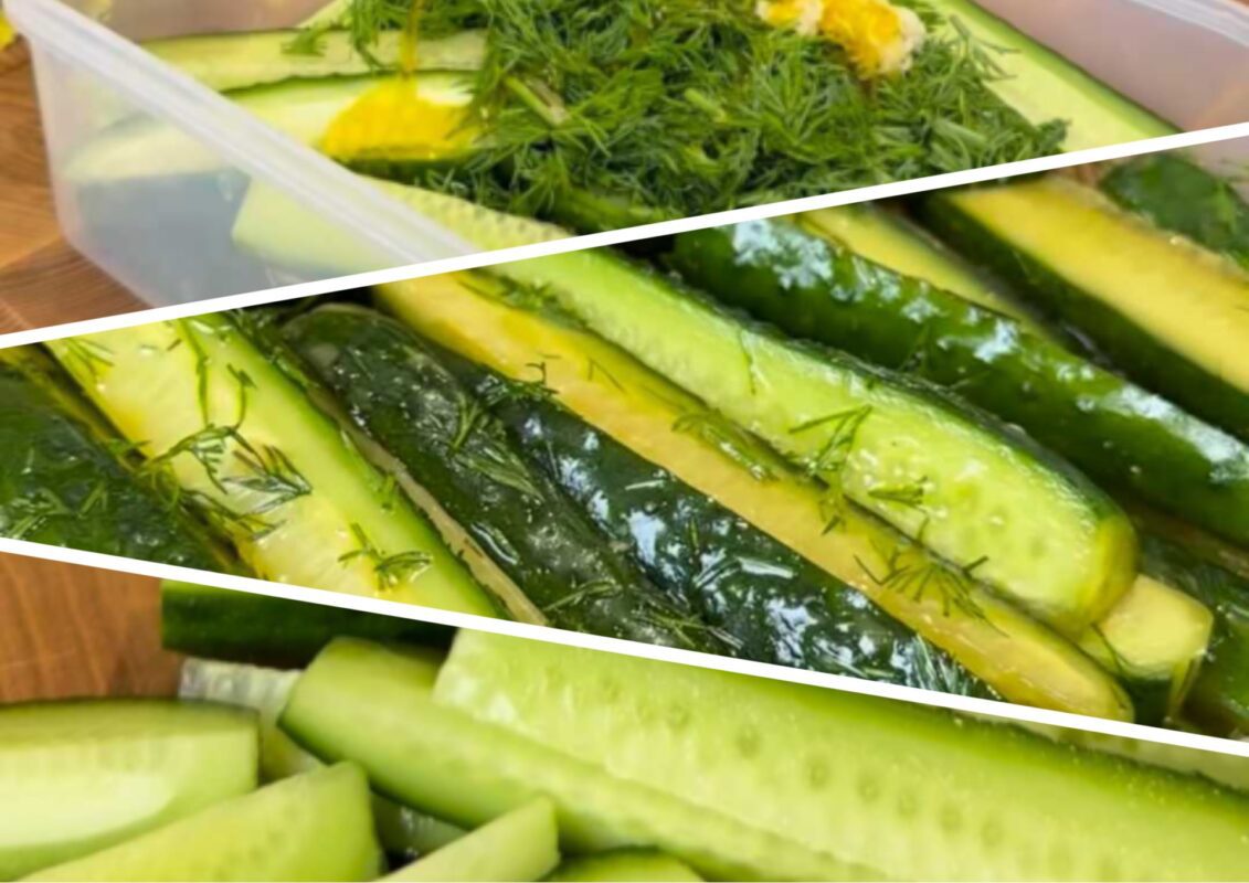 Кулінар розповів, як швидко замаринувати свіжі огірки 