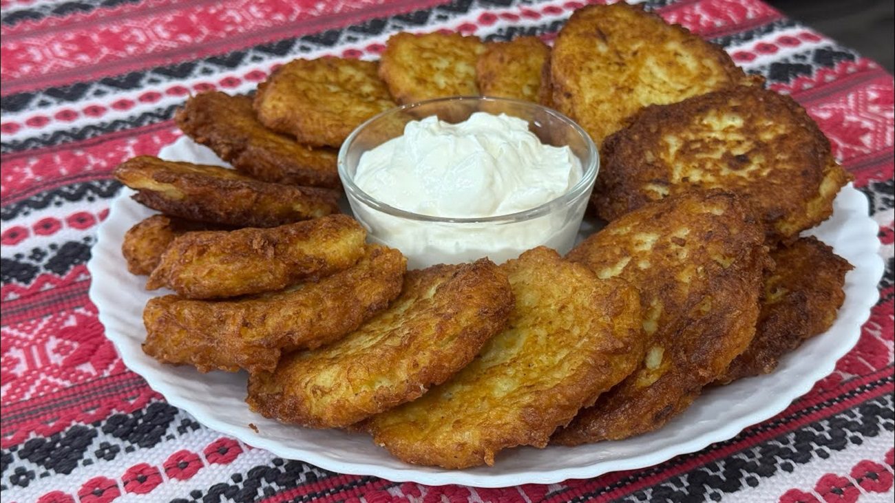 Рецепт дуже смачних дерунів по-чернігівськи