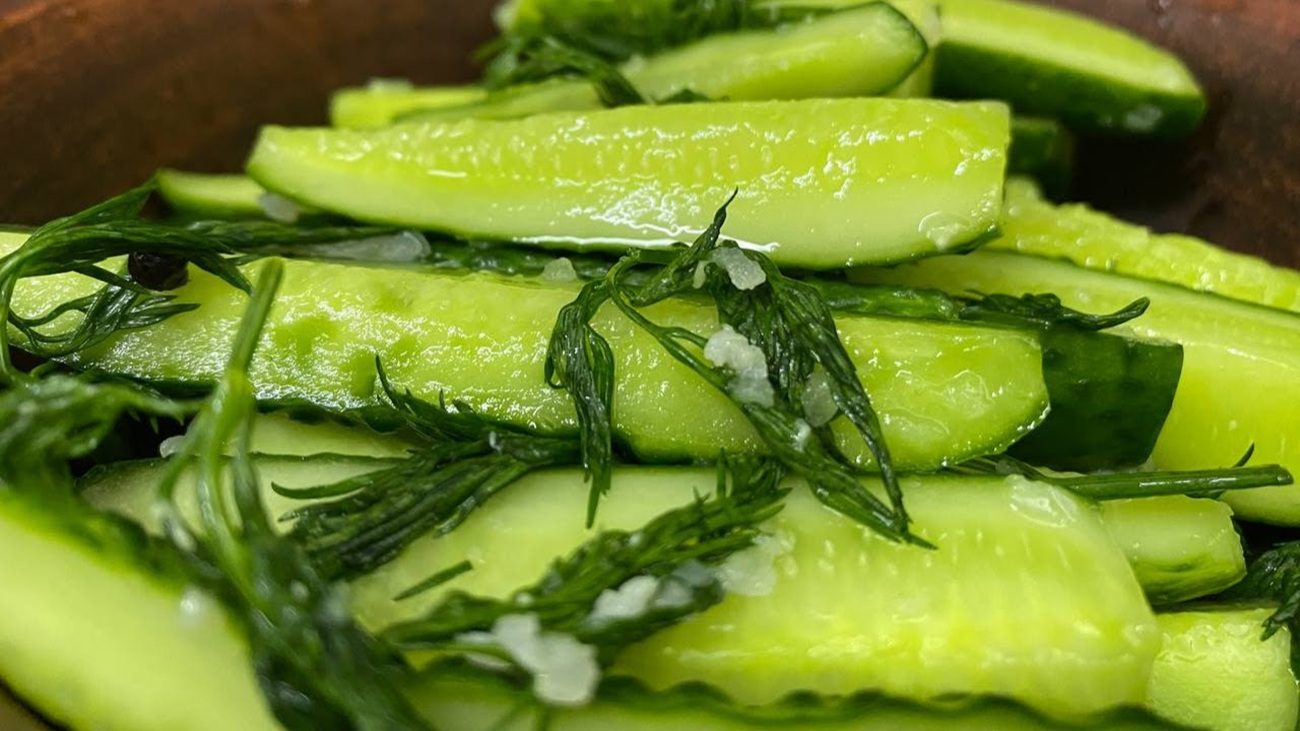 Рецепт смачних малосольних огірків в пакеті