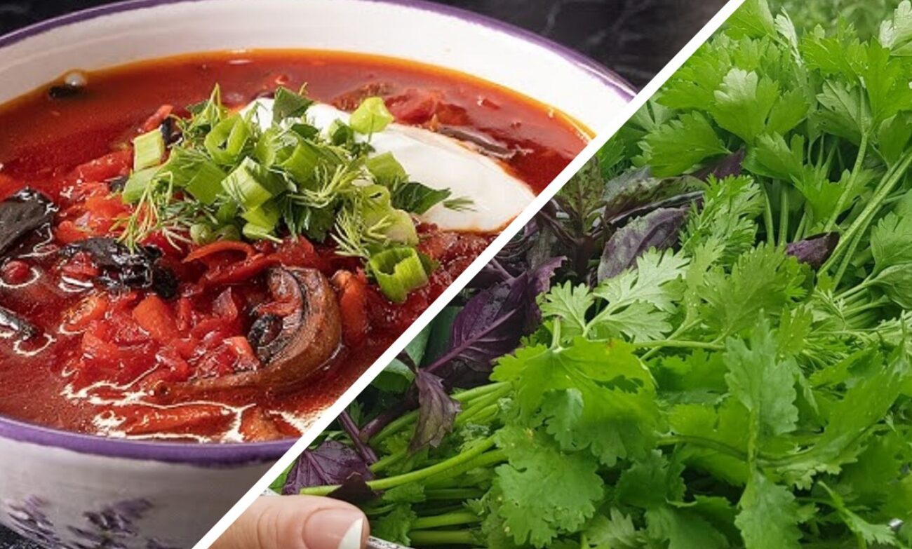 Кулінари розповіли, яку зелень додати до борщу, щоб він став смачнішим