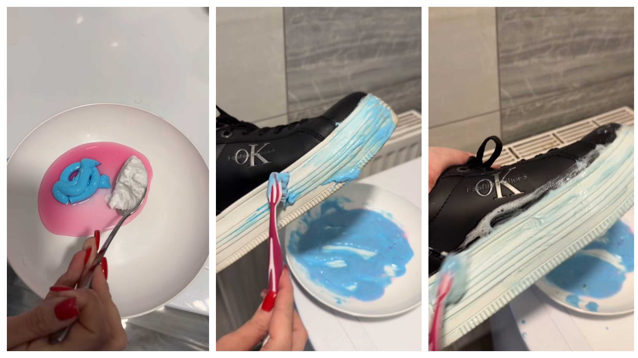 Господині пояснили, як зробити підошву на кросівках ідеально-білою