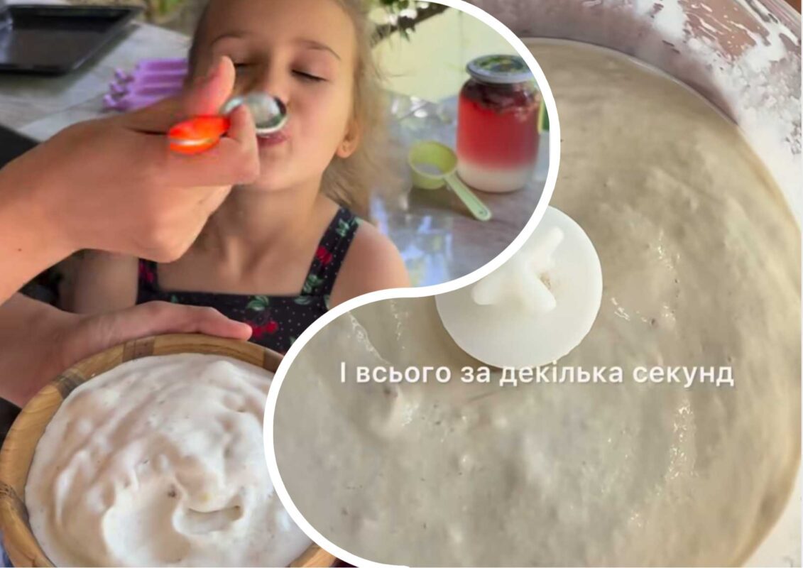 Блогерка показала, як приготувати натуральне морозиво для дітей з 2 інгредієнтів