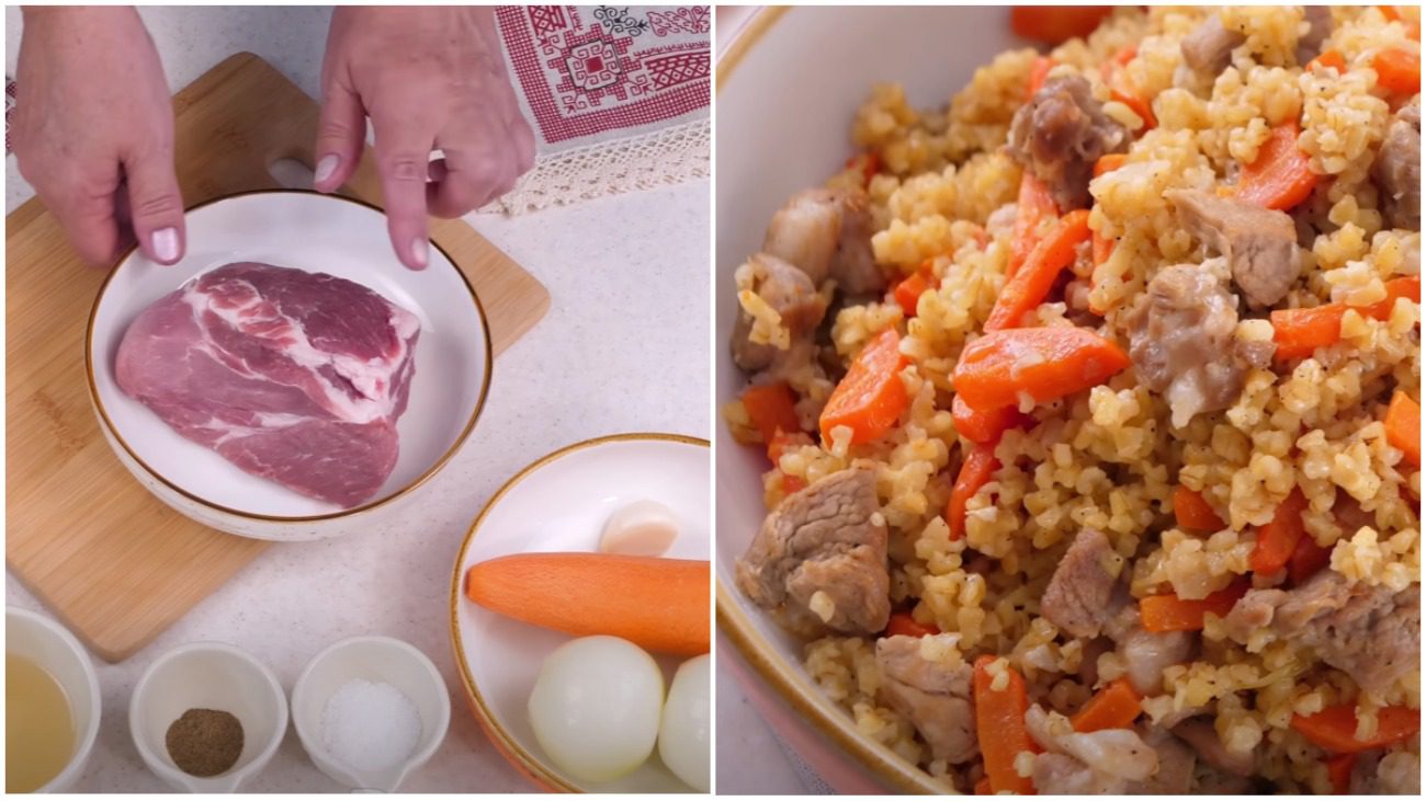 Кулінарка дала рецепт каші по-полтавськи з м'ясом та овочами на ваш смак