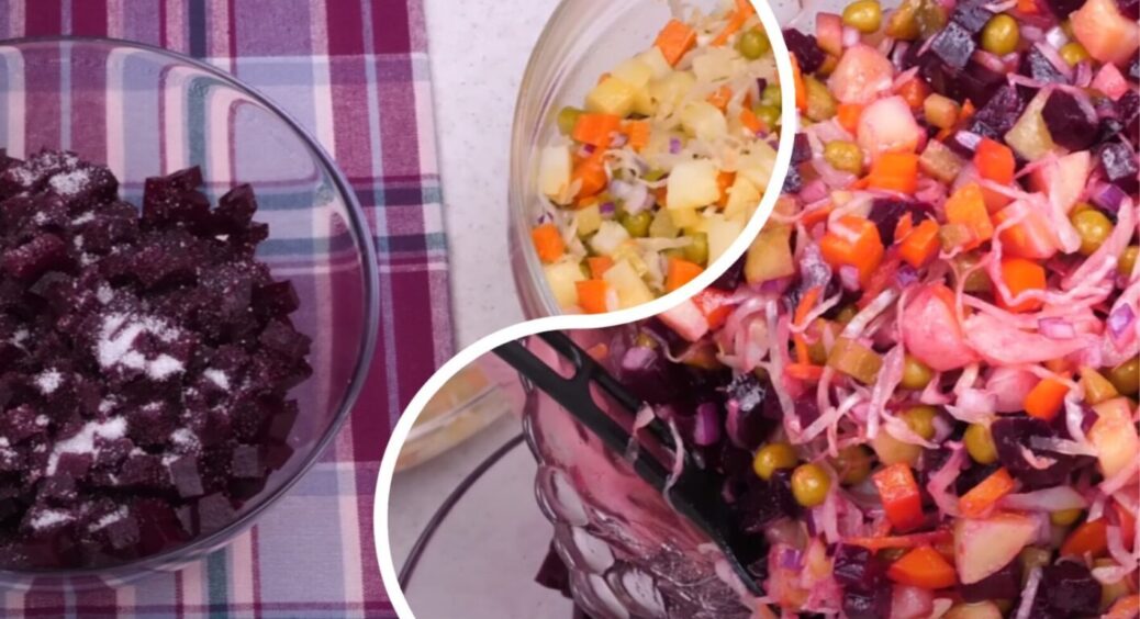 Те, що ви їли раніше – це НЕ вінегрет: кулінарка розкрила справжній рецепт із правильним смаком 